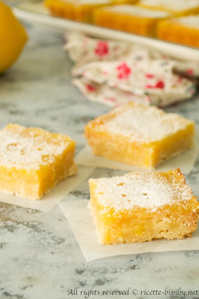 Lemon Bars bimby