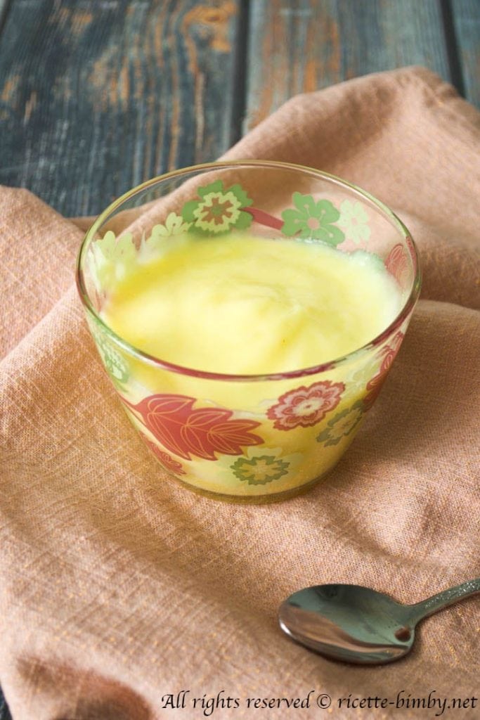 Crema al limone senza uova bimby