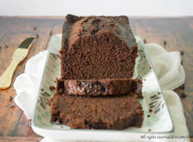 Plumcake al cioccolato e zucchine Bimby