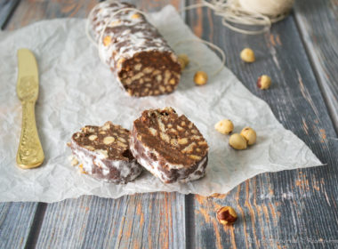 Salame di cioccolato vegan Bimby