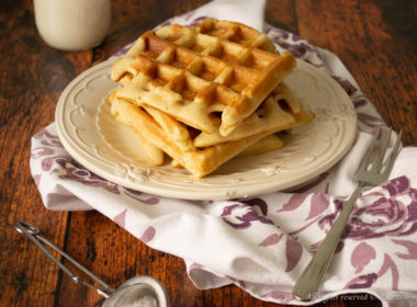 Waffle senza burro Bimby