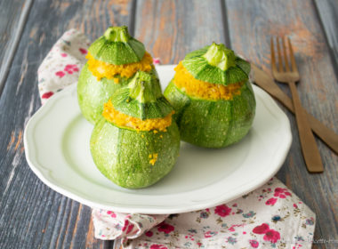 Zucchine ripiene di cous cous Bimby