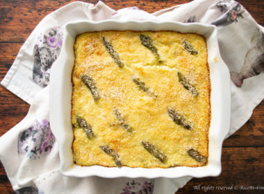 Sformato di miglio e asparagi Bimby