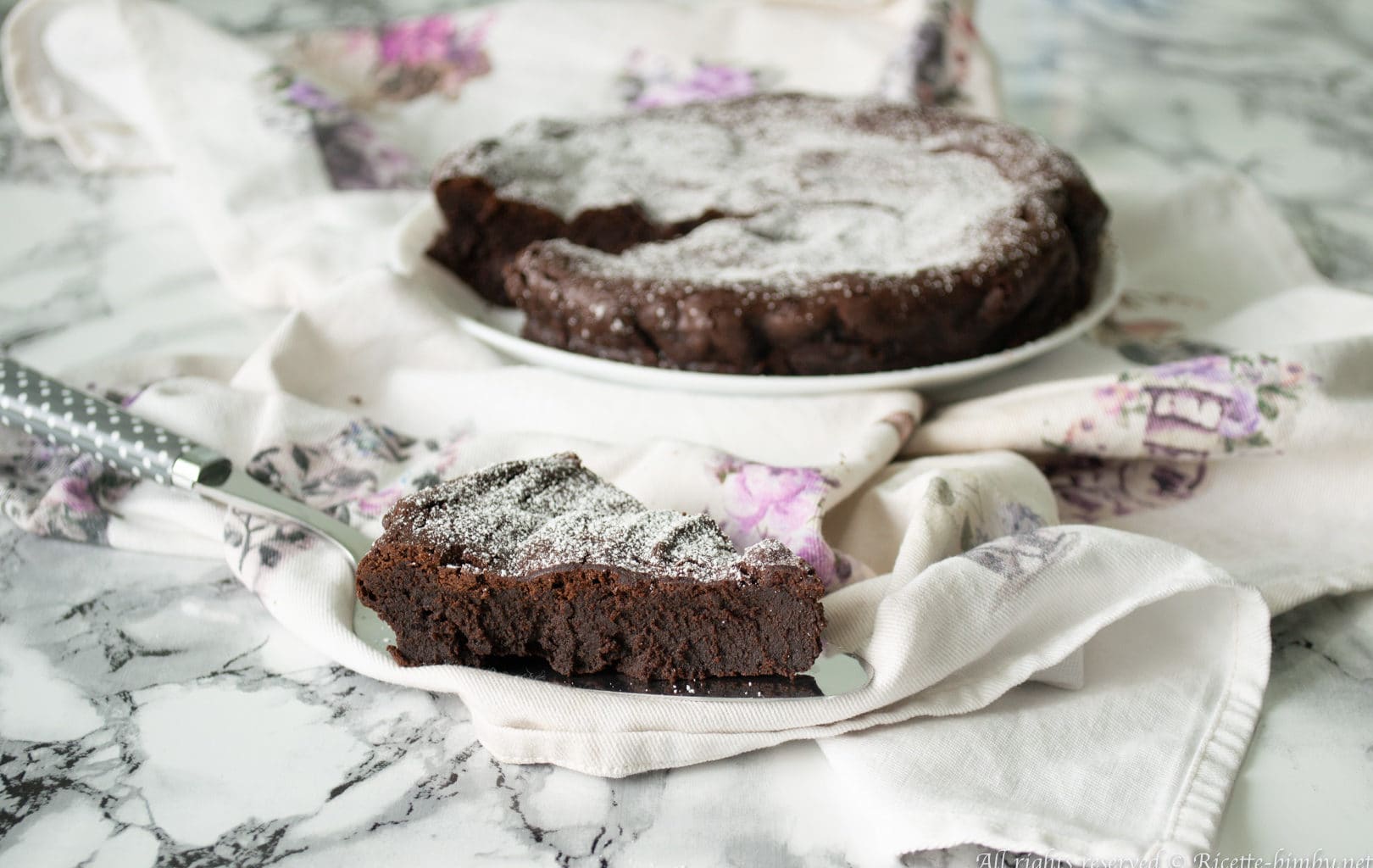 Torta al cioccolato senza farina Bimby