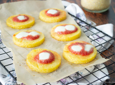 Pizzette di polenta Bimby