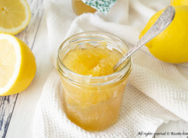 Marmellata di limoni Bimby