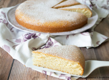 Torta all'acqua senza uova Bimby
