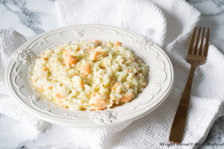 Risotto al salmone affumicato Bimby