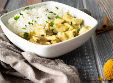 Pollo al curry con latte di cocco Bimby