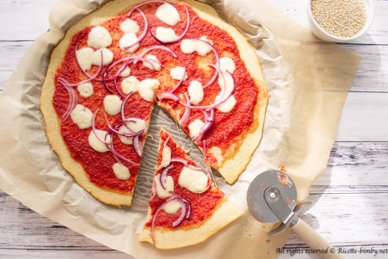 Pizza di quinoa Bimby