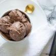 Gelato al cioccolato senza uova Bimby