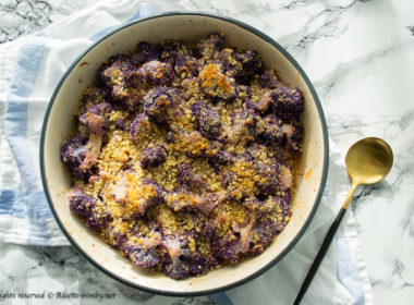 Cavolfiore gratinato con feta Bimby