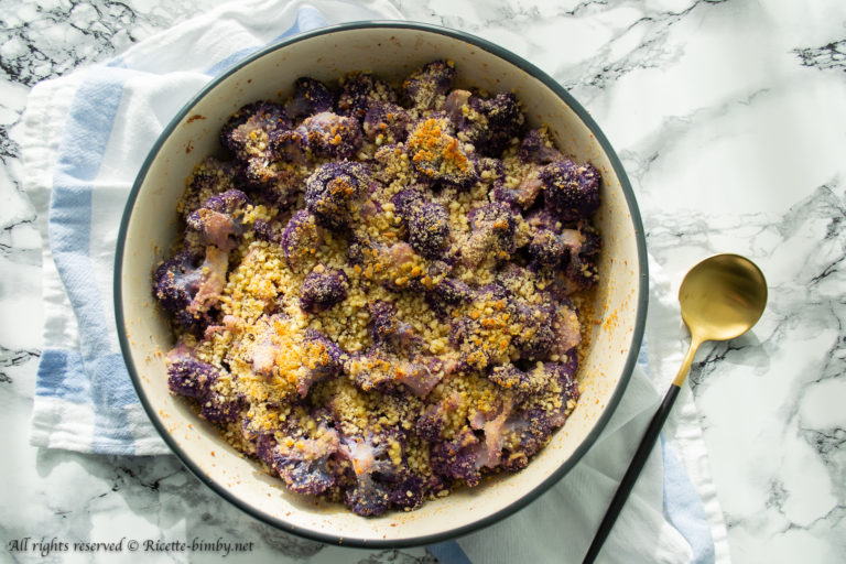 Cavolfiore gratinato con feta Bimby