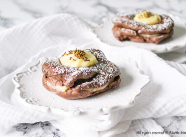 Zeppole di San Giuseppe al cacao Bimby