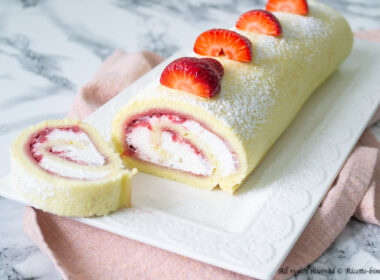 Rotolo alle fragole Bimby