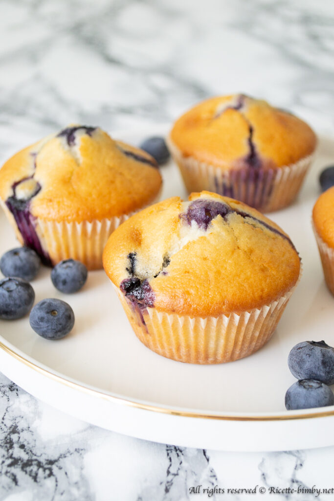 Thermomix blueberry muffins