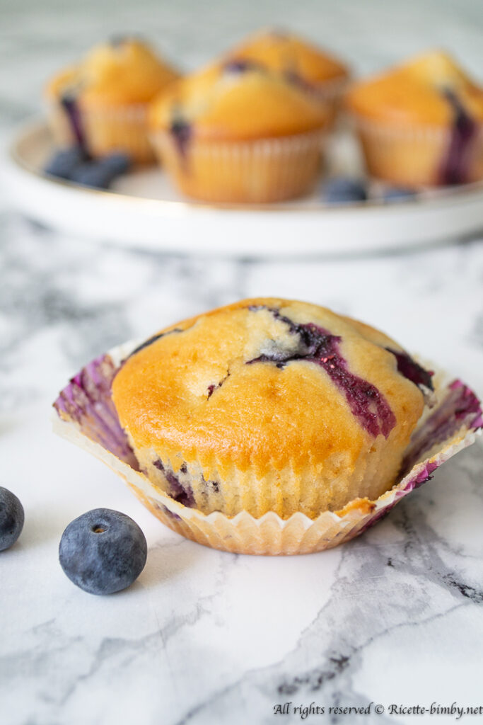 Thermomix blueberry muffins