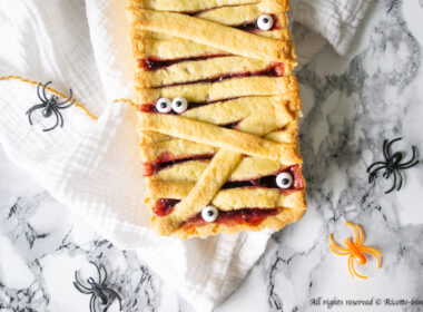 Crostata mummia di Halloween Bimby