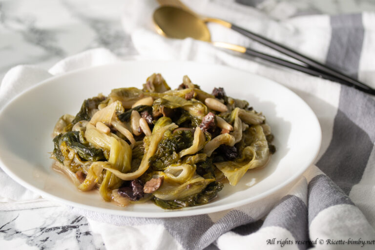 Scarola stufata Bimby