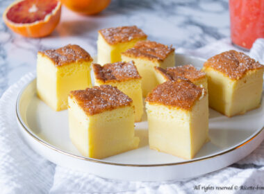 Torta magica all'arancia Bimby