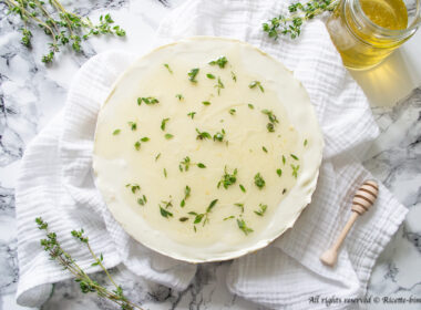 Cheesecake yogurt e miele senza cottura Bimby
