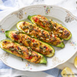 Zucchine ripiene con salsa di pinoli Bimby