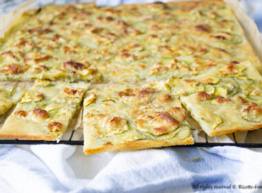 Schiacciata alle zucchine Bimby