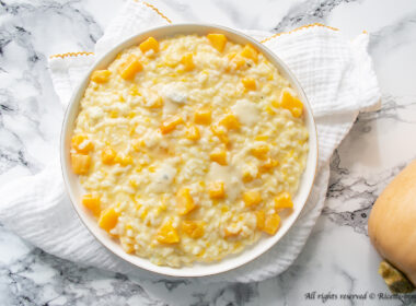 Risotto alla zucca e gorgonzola Bimby
