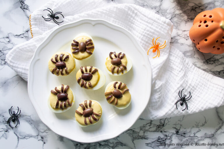 Uova di Halloween ripiene Bimby