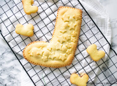 Calza della befana di pasta frolla Bimby