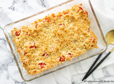 Crumble di pomodori Bimby