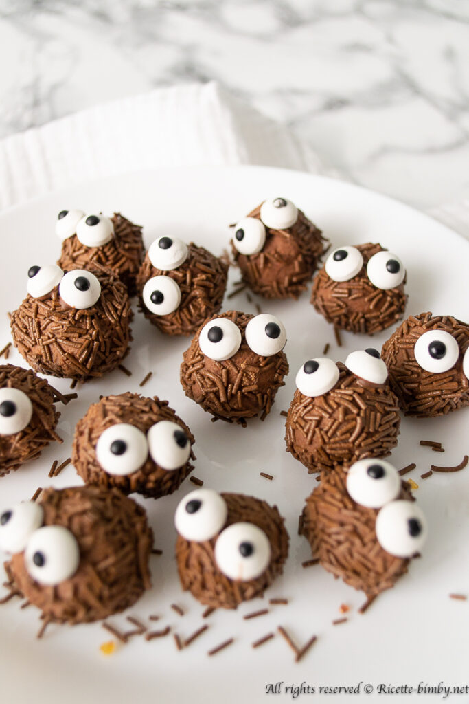 Tartufi di Halloween bimby